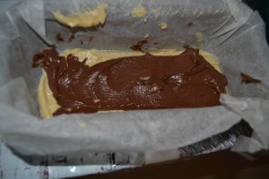 Pâte vanille recouverte de cacao