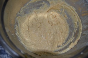 mélange beurre d'amandes et crème pâtissière