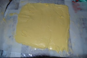  beurre étaler en rectangle