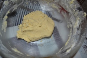 farine incorporer, pâte honogène
