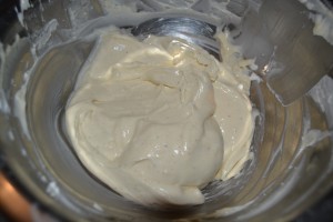 crème fouetter mélanger à la crème pâtissière