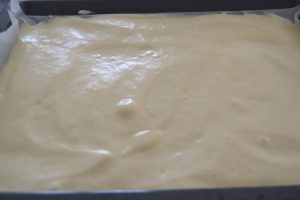 préparation sur plaque à pâtisserie