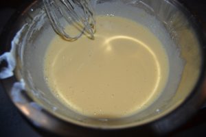 crème fraîche mélanger