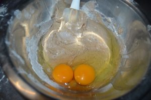 ajout des œufs 