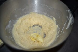 incorporation du beurre