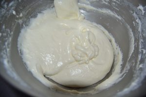  beurre fondu mélanger