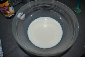 levure délayer dans le lait tiède