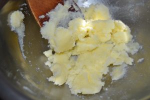 mélange beurre et sucre