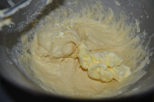 ajout du reste de beurre