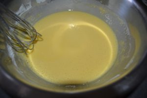 lait et beurre mélanger