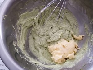 crème pâtissière ajouter a la crème d'amande pistache