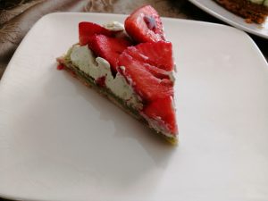 tarte pistache fraises