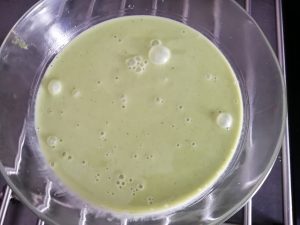 crème pistache filtrer