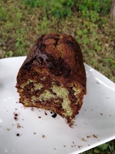 cake marbré pistache-choco