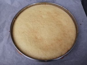 biscuit cuit sur la pâte sablée