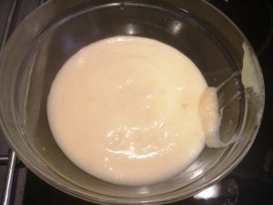 crème citron mixer